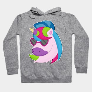 Unicorn Sunglasses Cap Hoodie